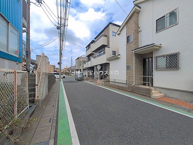 前面道路含む現地