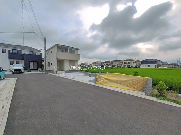 前面道路含む現地
