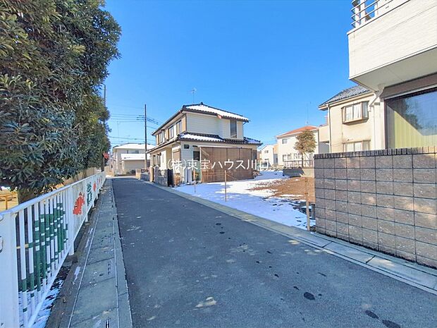 前面道路含む現地