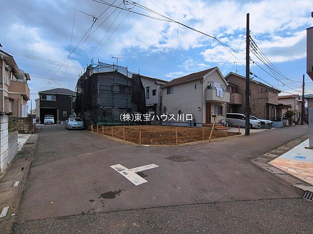 前面道路含む現地