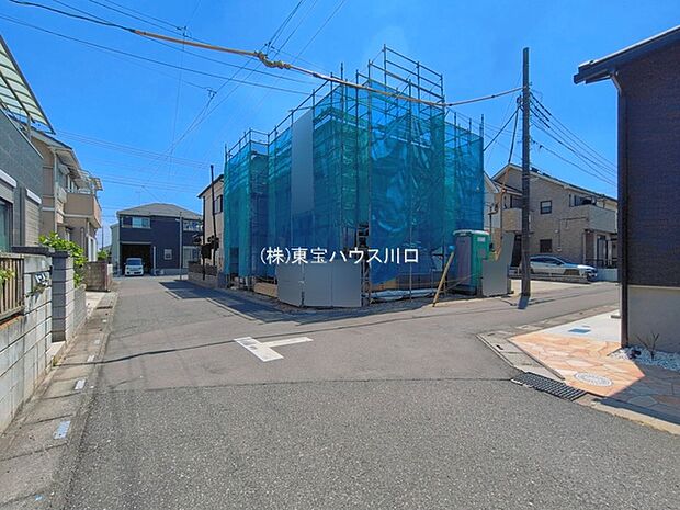 前面道路含む現地