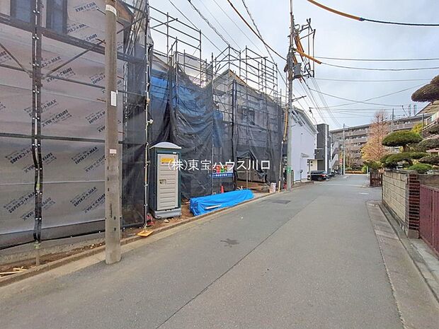 前面道路含む現地
