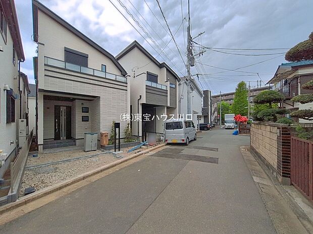 前面道路含む現地