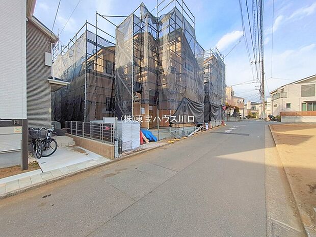 前面道路含む現地