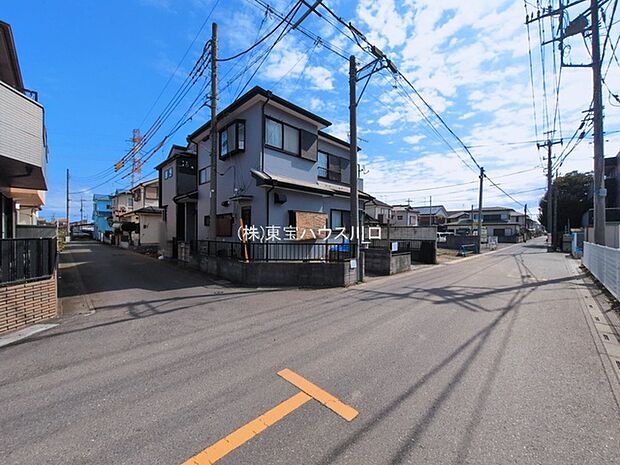 前面道路含む現地