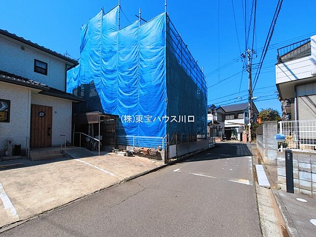前面道路含む現地