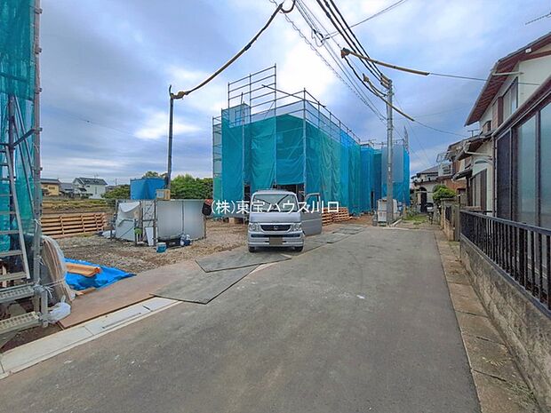 前面道路含む現地