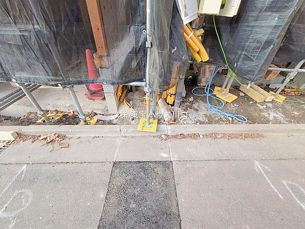 前面道路含む現地