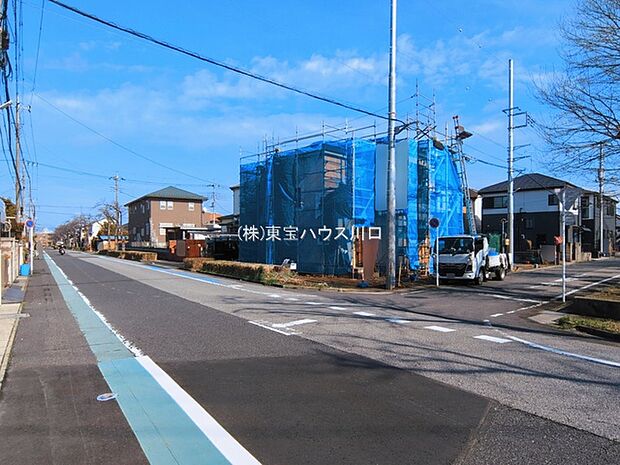 前面道路含む現地
