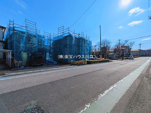 前面道路含む現地