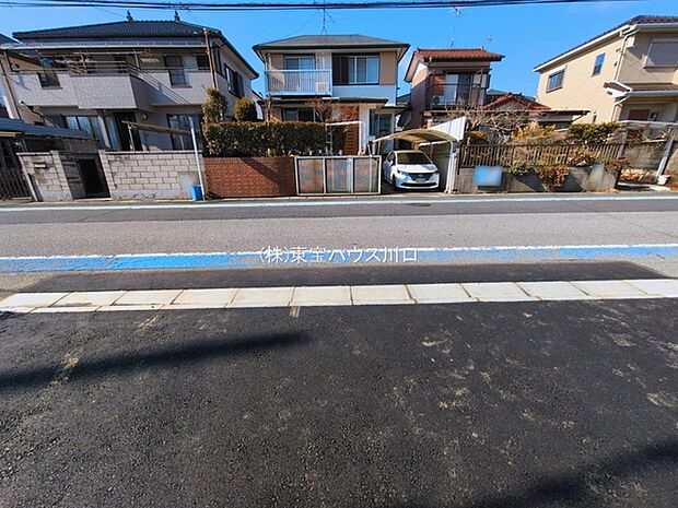 前面道路含む現地