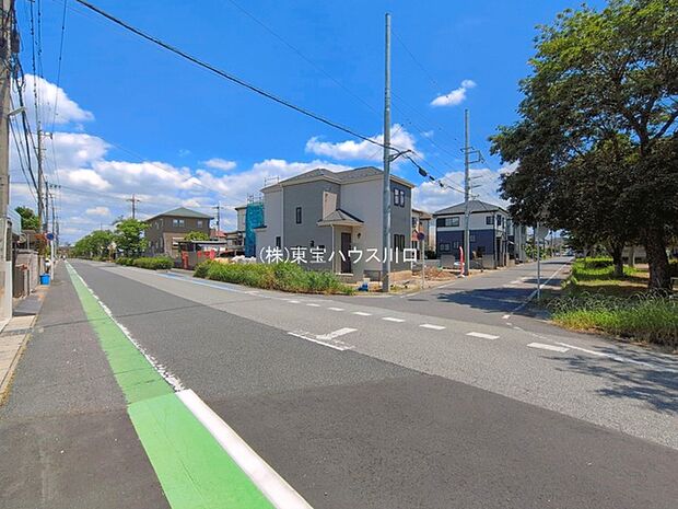 前面道路含む現地