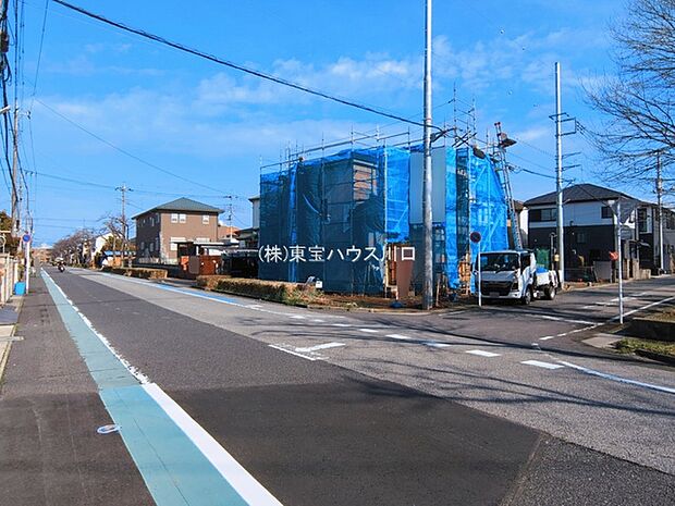 前面道路含む現地