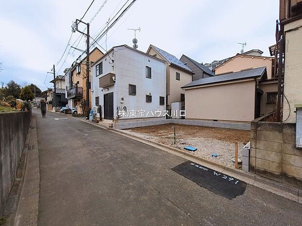 前面道路含む現地