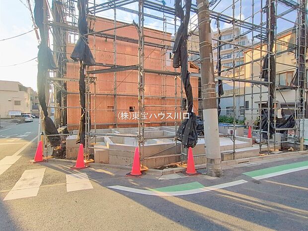 前面道路含む現地