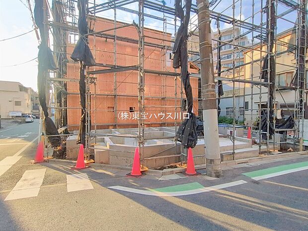 前面道路含む現地