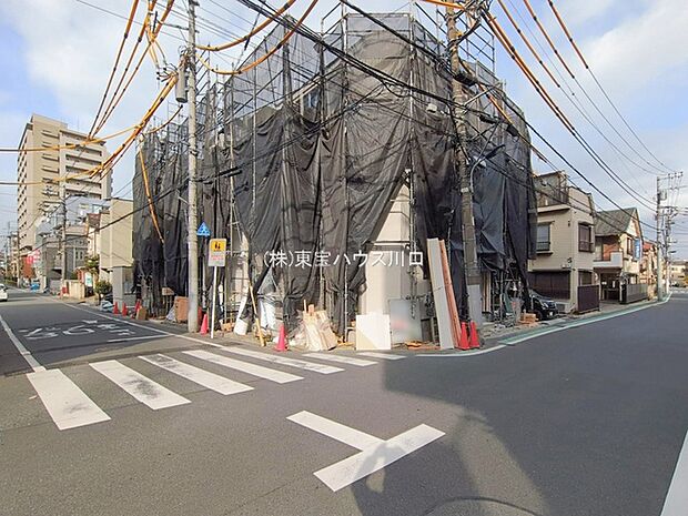 前面道路含む現地
