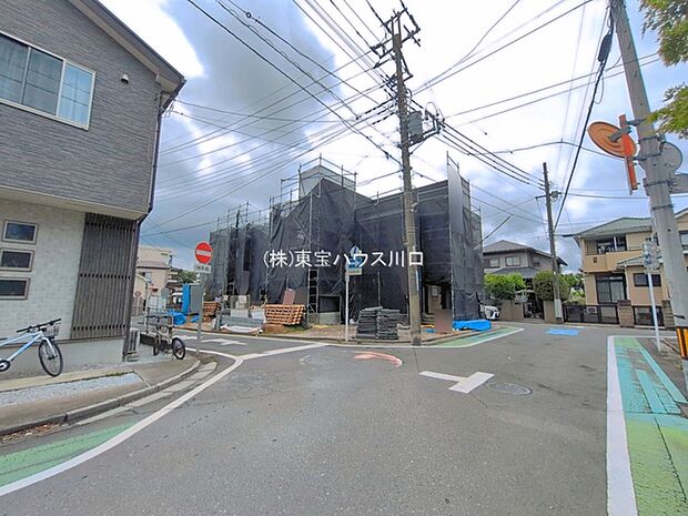 前面道路含む現地