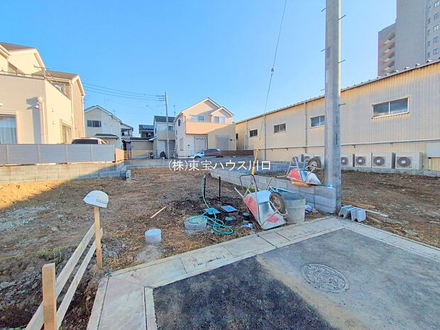 前面道路含む現地