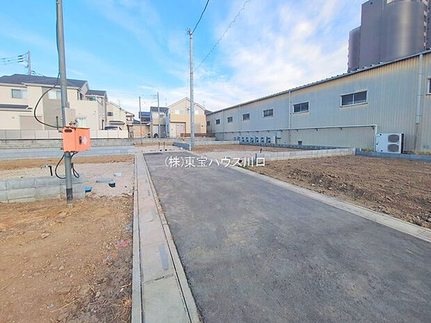 前面道路含む現地