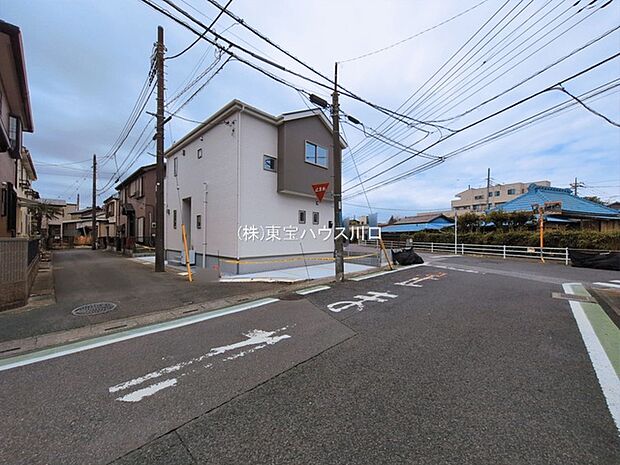 前面道路含む現地