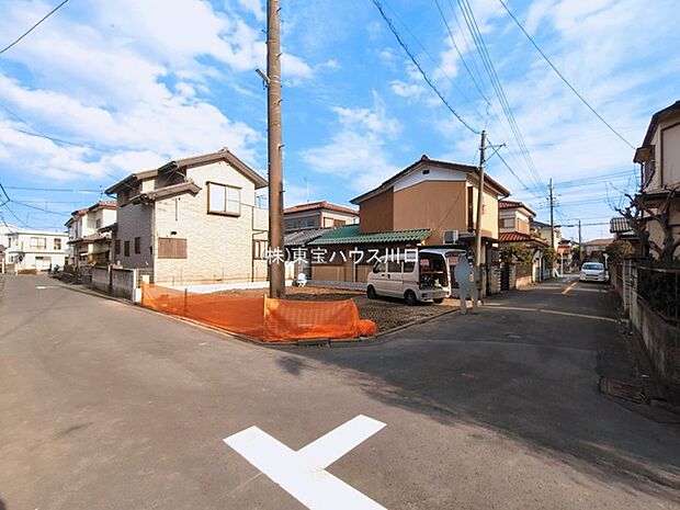 前面道路含む現地