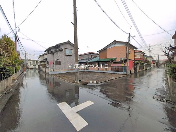 前面道路含む現地