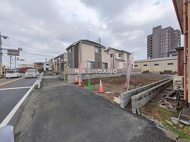 前面道路含む現地