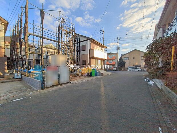 前面道路含む現地