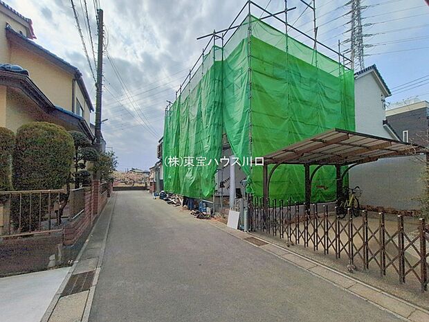 前面道路含む現地