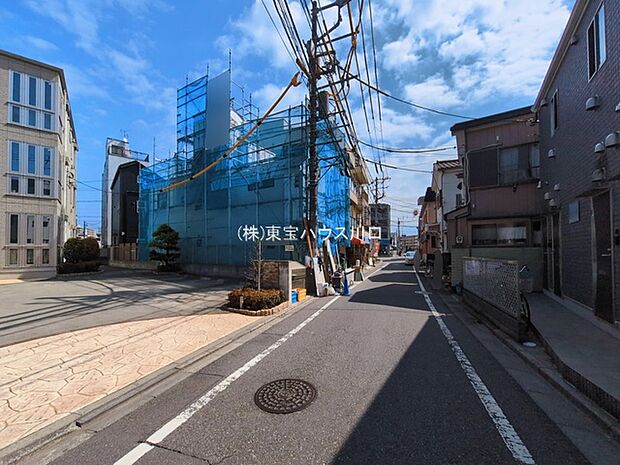 前面道路含む現地