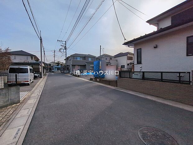 前面道路含む現地