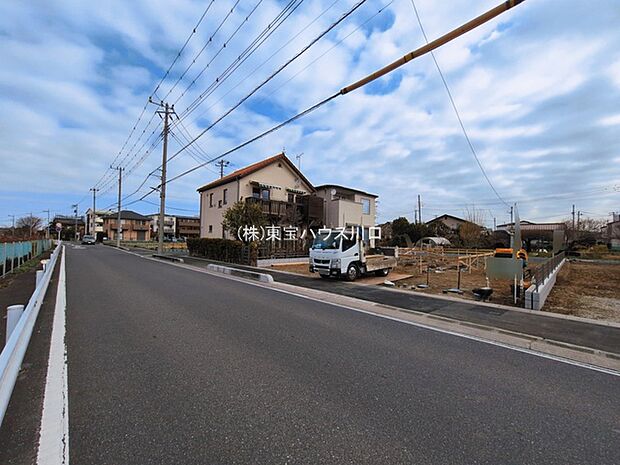 前面道路含む現地