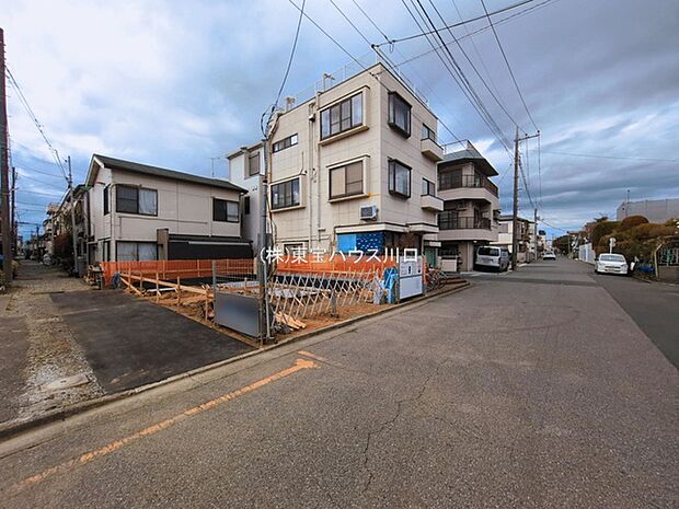 前面道路含む現地