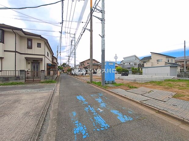 前面道路含む現地