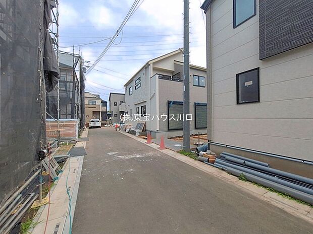 前面道路含む現地