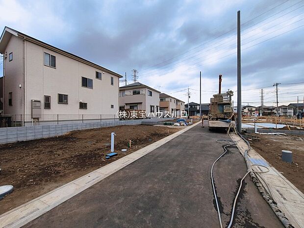 前面道路含む現地