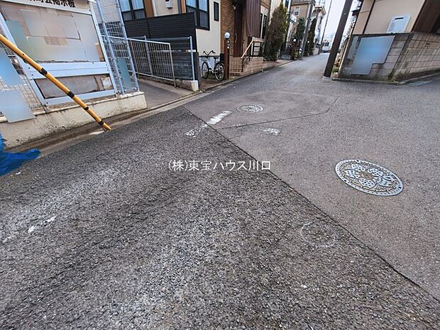 前面道路含む現地