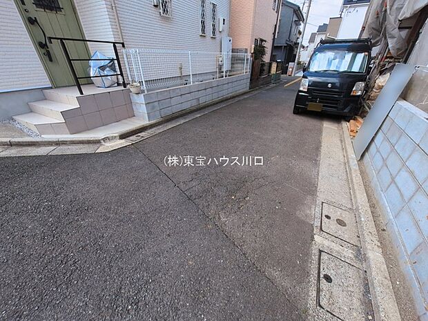 前面道路含む現地