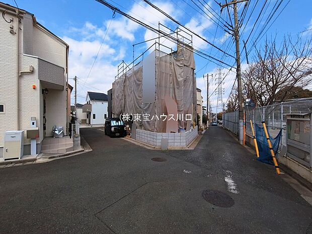 前面道路含む現地