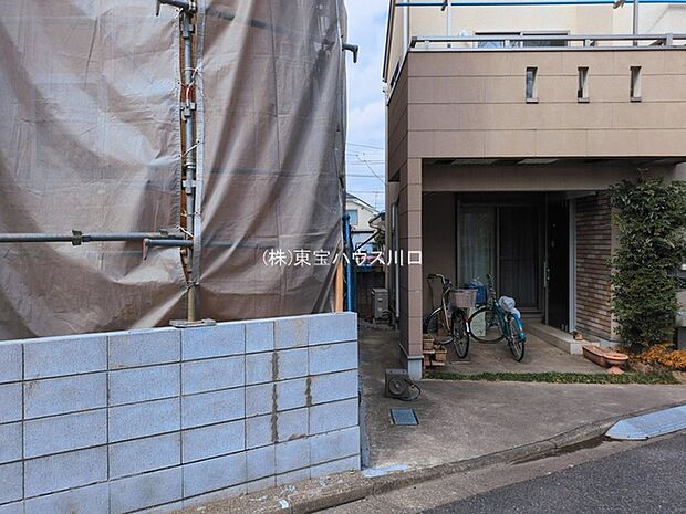 前面道路含む現地