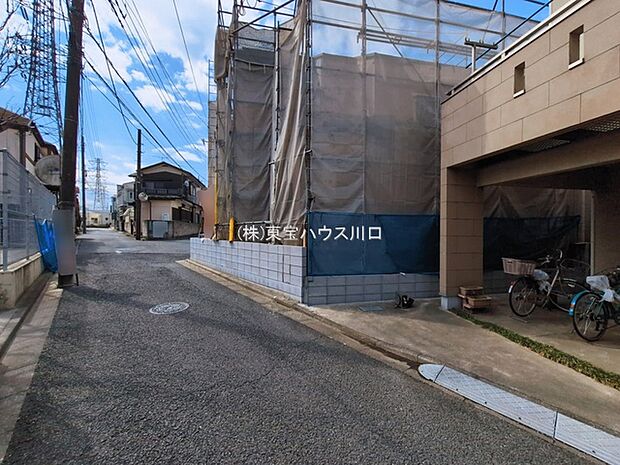 前面道路含む現地