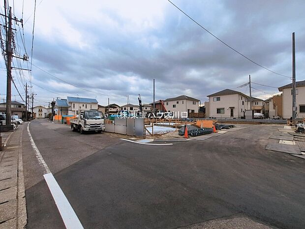 前面道路含む現地