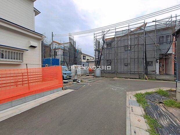 前面道路含む現地