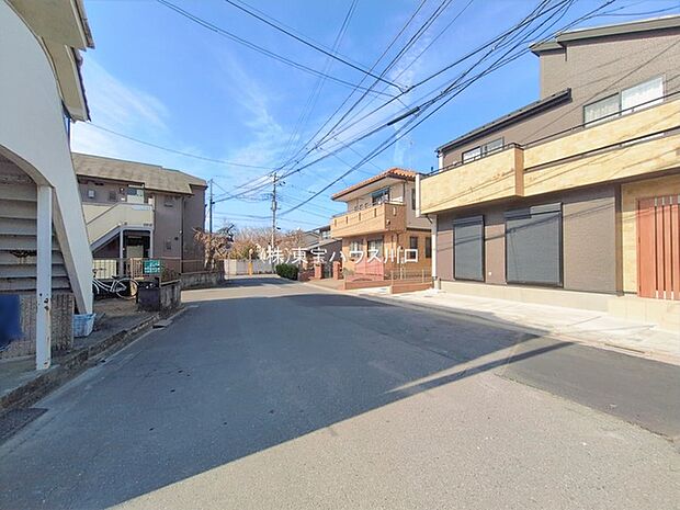 前面道路含む現地