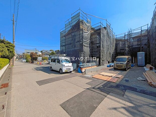 前面道路含む現地