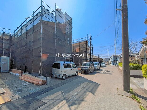 前面道路含む現地