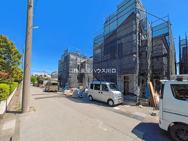 前面道路含む現地