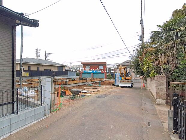 前面道路含む現地