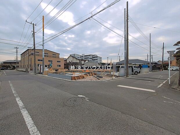 前面道路含む現地